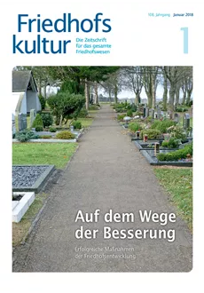 Friedhofskultur - Ausgabe 2018/01